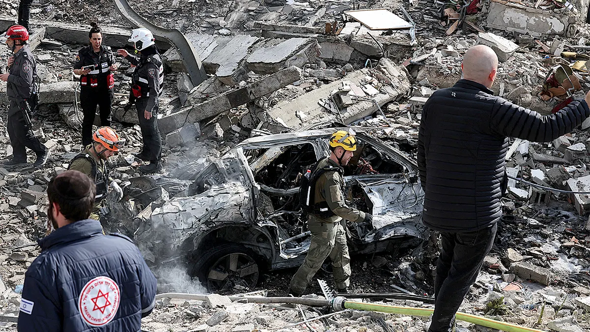 Iranski raketni napad