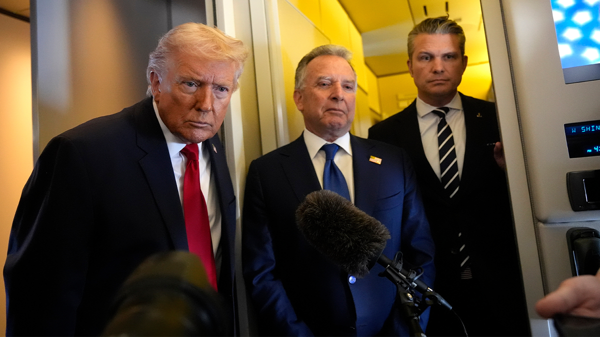 Trump na Air Force One