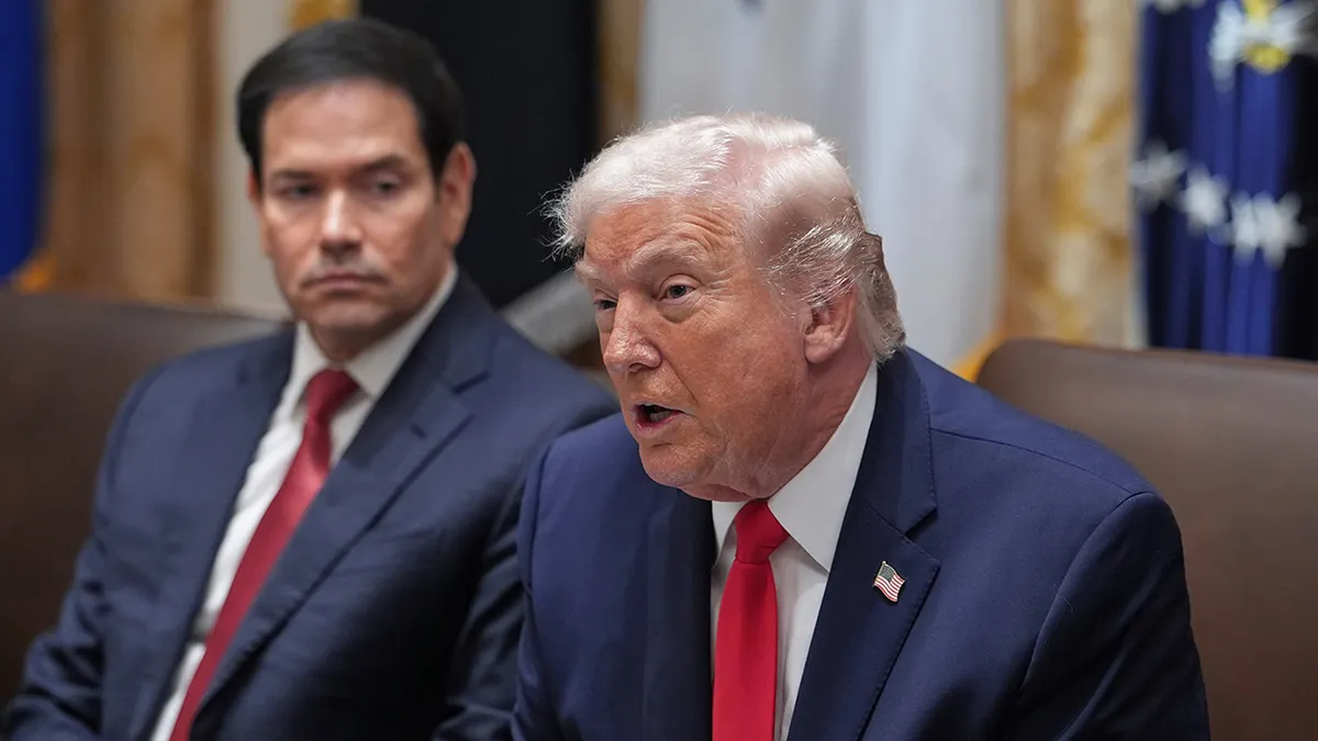 Predsjednik Donald Trump i državni tajnik Marco Rubio