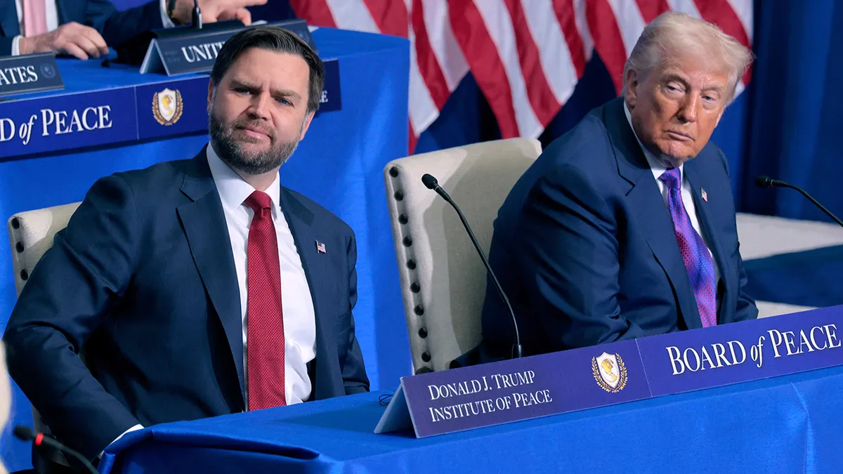 Potpredsjednik JD Vance i predsjednik Donald Trump