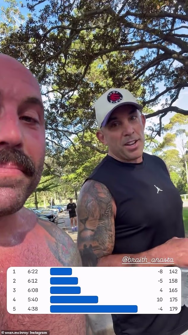 NRL ima izvrsne zasluge za početak ranog jutra u 4.30 ujutro i disciplinirani trening s trenerom Seanom McInroyem za njegovu elitnu tjelesnu građu