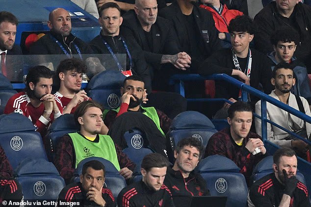 Mohamed Salah ostao je na klupi svih 90 minuta na Parku prinčeva