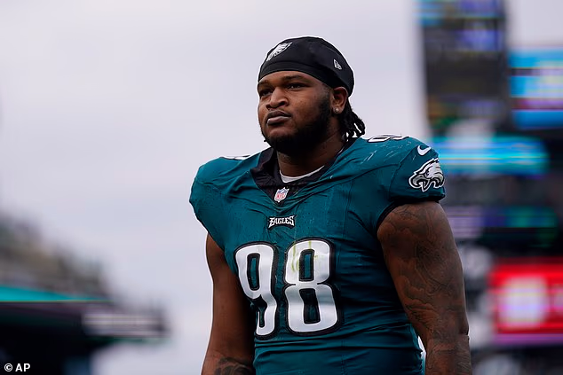 Budući prvi izbor Philadelphia Eaglesa Jalen Carter bio je dio te cestovne utrke