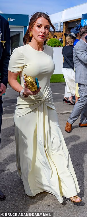 Dodala je zlatne štikle s remenčićima i odgovarajuću zlatnu torbicu