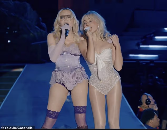 Pjevačica se pridružila hitmejkeru Espressa na pozornici pred kraj njenog seta, što je izazvalo oduševljenje publike