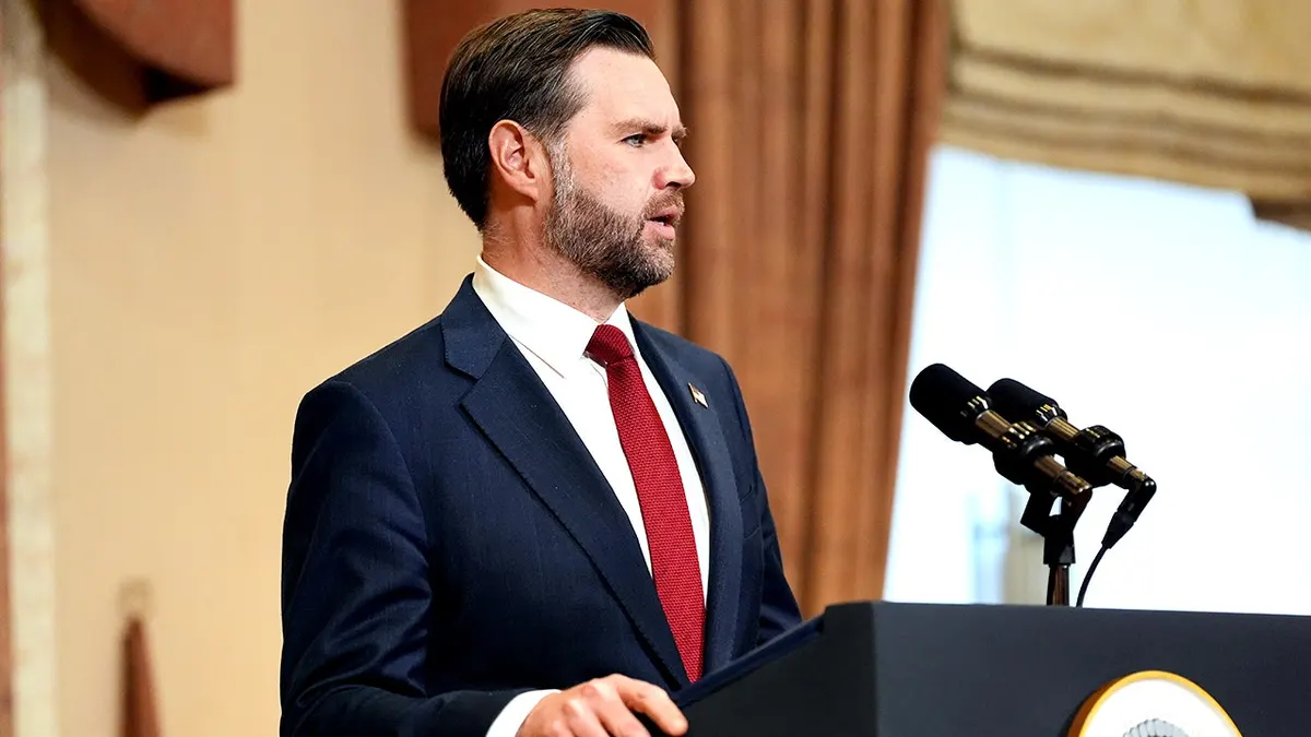 Potpredsjednik JD Vance govori na konferenciji za novinare u Islamabadu Pakistan