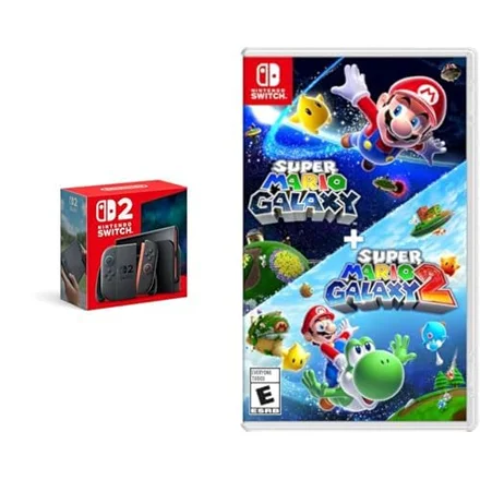 Nintendo Switch 2 - Super Mario Galaxy 1+2 paket