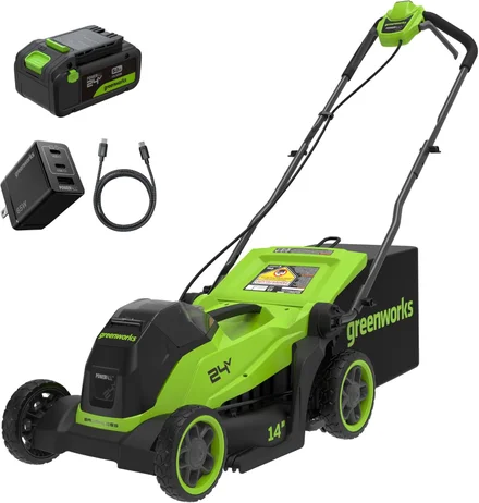 Greenworks 24V 14″ komplet bežične kosilice bez četkica 