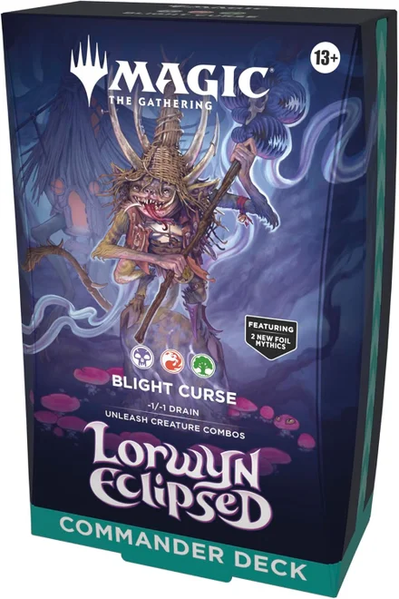 Magic: The Gathering Lorwyn Eclipsed - Commander Deck | Blight Curse