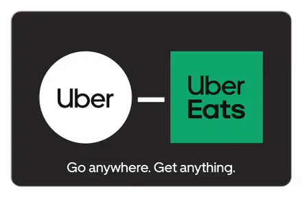 Uber Eats - Poklon kartica od 50 USD (digitalna)