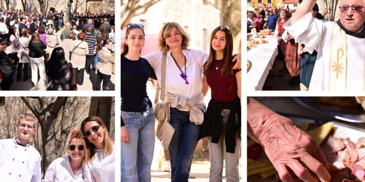 Cijeli Sinj blaguje doručak na Pjaci. Pogledajte prizore