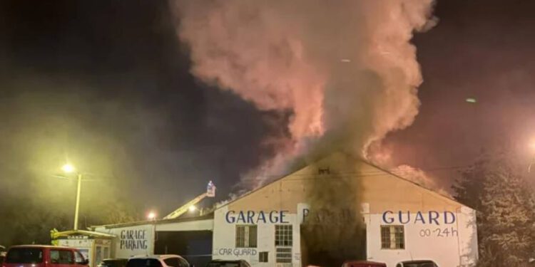 Cijeli poluotok je bio u dimu