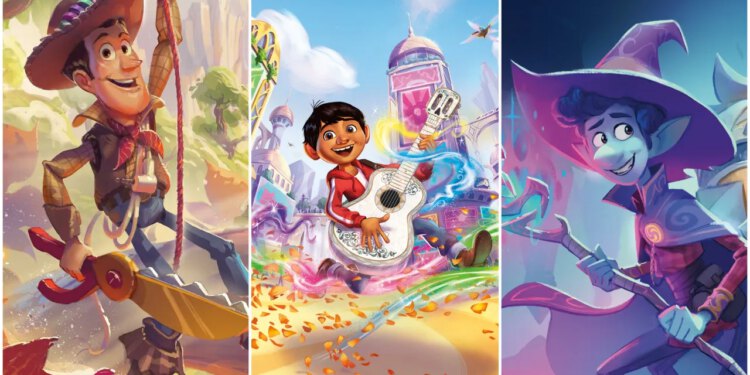 Disney Lorcana će dobiti Priču o igračkama, Hrabri, Nevjerojatni, Monsters, Inc. Coco i dalje kartice
