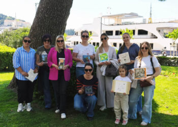 Ekipa crtala u parku Luja Šoletića, prihod ide u humanitarne svrhe