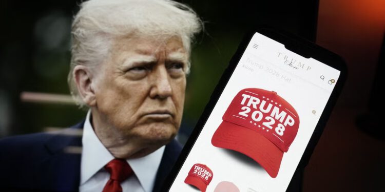 Etička skupina tvrdi da je Trump brendirao više od 600 novih stavki kako bi ‘profitirao na predsjedničkoj funkciji’ u ovom mandatu