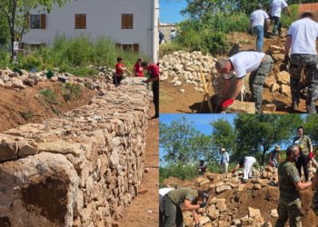 FOTO Na Zlarinu održano 9. Prvenstvo Hrvatske u gradnji suhozida