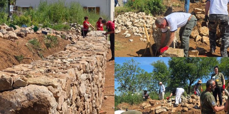 FOTO Na Zlarinu održano 9. Prvenstvo Hrvatske u gradnji suhozida