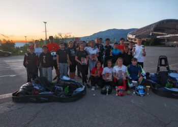 FOTO Otvoreno prvenstvo Hrvatske u kartingu: Mladi vozači okupili se u Splitu
