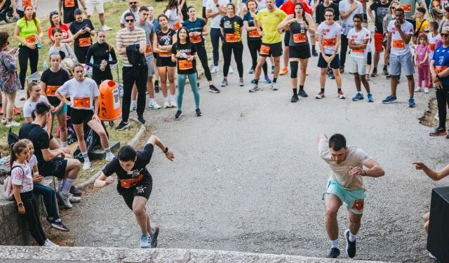 FOTO Više od 100 natjecatelja okupilo se na utrci ‘Velike stepenice RUN’