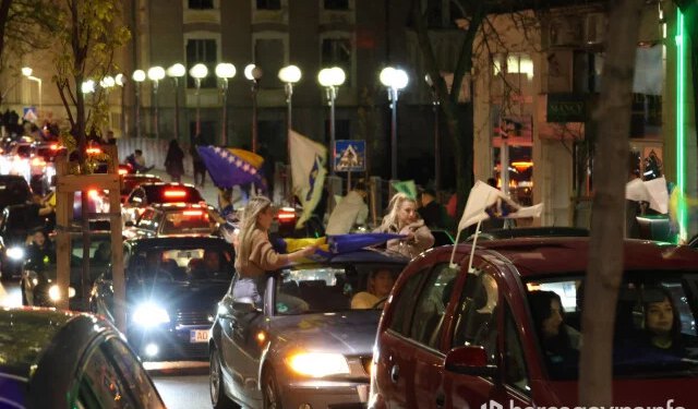 FOTO/VIDEO Mostar je itekako znao proslaviti uspjeh reprezentacije i svog Sergeja Barbareza