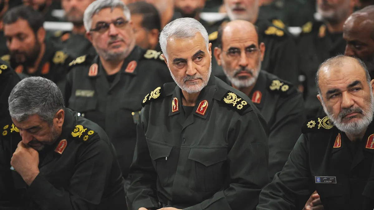 Zapovjednik iranskih snaga Quds Qassem Soleimani na sastanku u Teheranu