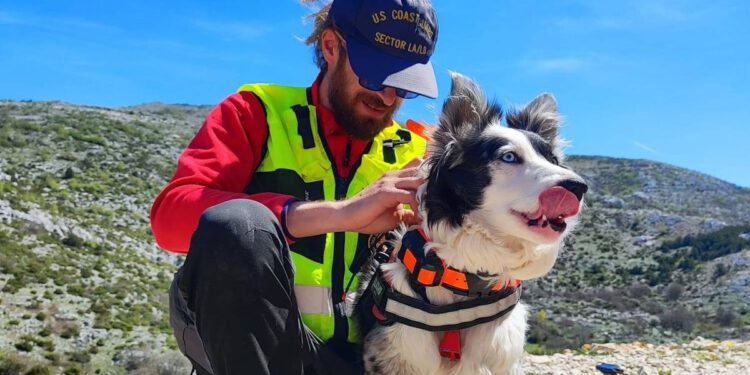 HGSS Orebić dobio novi potražni tim: “Stigli Megy i Mislav”