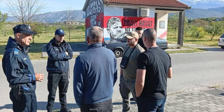 Hercegovci se digli na noge: Kontroverzni političar pokušao maknuti Praljkov mural, pogledajte što su napravili