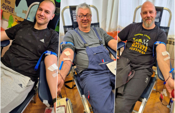 Heroji bez plašta: Evo tko se odazvao na akciju darivanja krvi u Kuni Pelješkoj (FOTO)