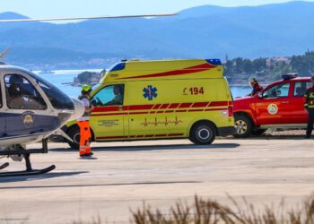 Hitna akcija na jugu: Ozlijeđena osoba helikopterom prevezena u