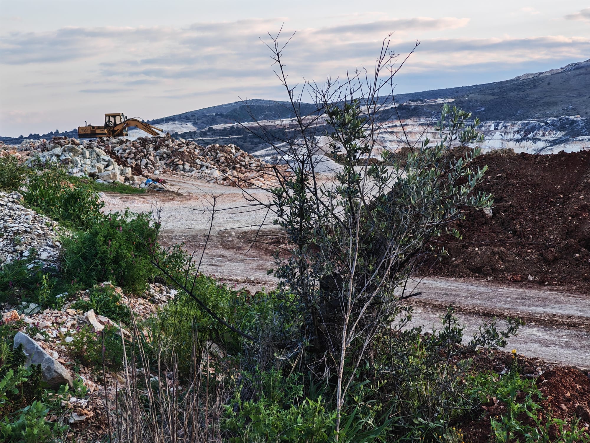 MASLINIK ILI OPASNO ODLAGALIŠTE? Tvrde da sade masline, ali slike iz Općine Prgomet govore drugačije: "Nasipavaju se ogromne količine garađevinskog materijala"