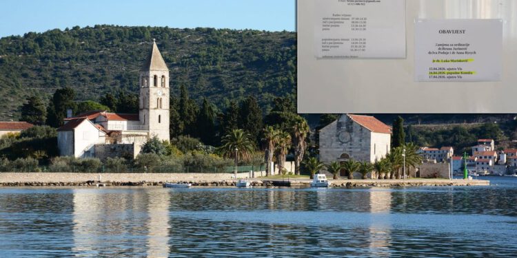 Imamo četiri liječnika na otoku i jednog za hitne intervencije