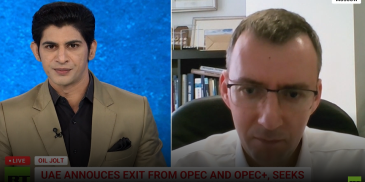 Izlazak UAE iz OPEC-a prirodan potez – vrhunski ruski stručnjak — RT India