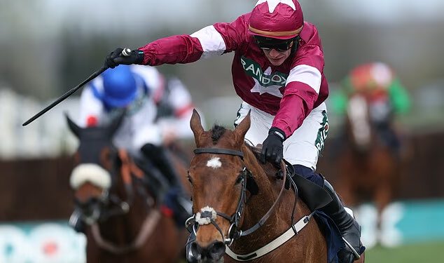 Konj Aintree Gold Dancer smaknut je na Dan žena nakon što je slomio kičmu nekoliko trenutaka nakon pobjede u utrci