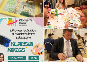 Kreativna subota u Gružu: Radionica Women’s Bank Dubrovnik uz humanitarni cilj