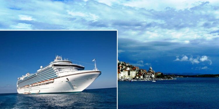 Kruzer imao problema s pristajanjem u Šibeniku pa se usidrio u Zablaću: "Putnike prevezli brodovima pa autobusima"