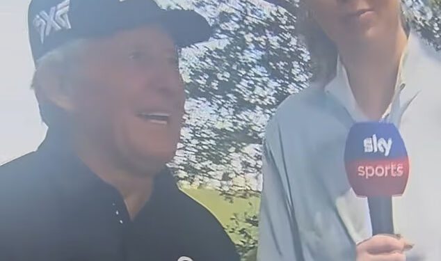 Legenda golfa, Gary Player, 90, naježio je TV gledatelje ‘jezivom’ primjedbom voditelju na The Mastersu