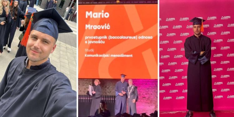 Lijepa priča iz Splita: Bivši korisnik Dječjeg doma Maestral postao prvostupnik odnosa s javnošću – “Ovaj uspjeh dijeli cijela jedna velika obitelj”