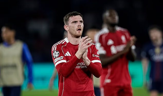 Liverpool potvrdio da će Andy Robertson OTIĆI na kraju sezone: Star, 32, odlazi s Anfielda nakon devet godina u klubu nakon što je odbio pristup Tottenhamu u siječnju