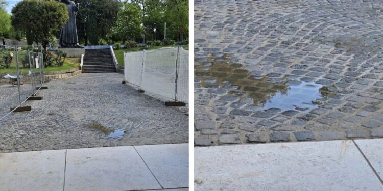 Lokva kod Zlatnih vrata nakon kiše? Splićanin iz Geta: “On od gori pusti jako vodu… Sinoć su pale tri kapi”