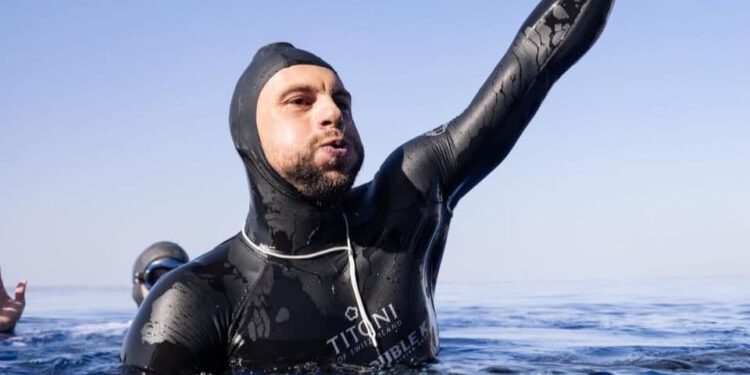 Najdublji zaron u povijesti za Petra Klovara