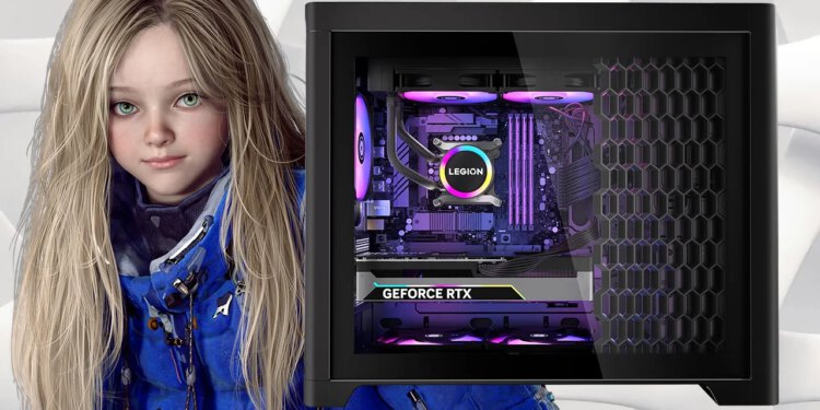 Novo sniženje cijene za Legion RTX 5070 Ti Gaming PC s besplatnom Pragmata igrom