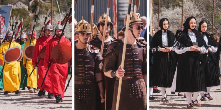 Od rimskih vojnika do mornara: Bogatstvo odora obilježilo susret žudija u Katunima