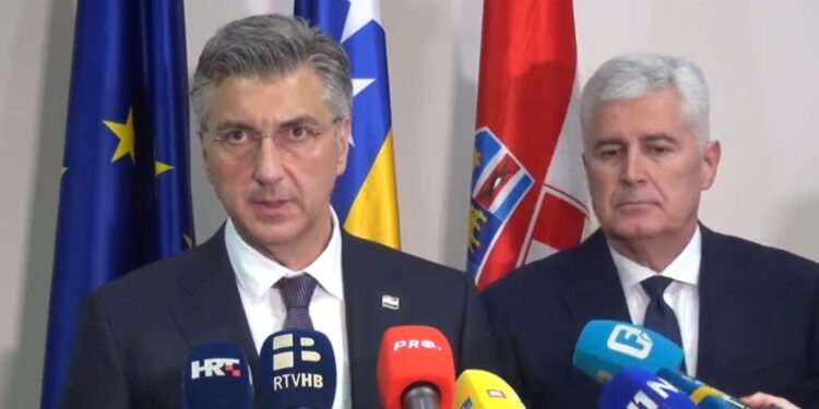 Plenković iz Mostara poslao moćnu poruku: Iskusna žena mogla bi voditi Hrvate u BiH