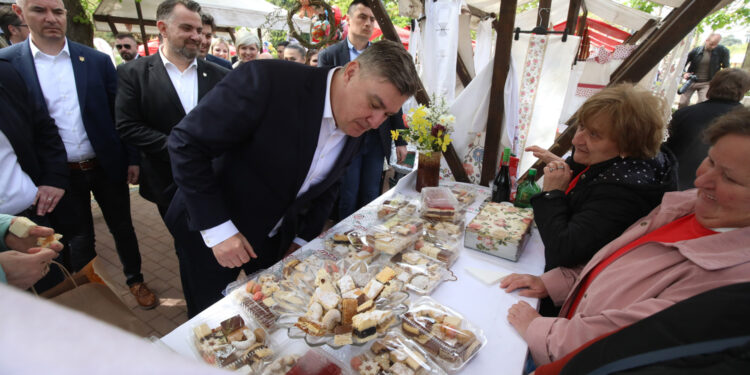 Pogledajte što je predsjednik Milanović danas radio u Koprivnici