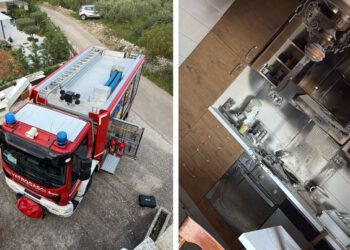 Požar kuće u Slatinama, vatrogasci brzo intervenirali