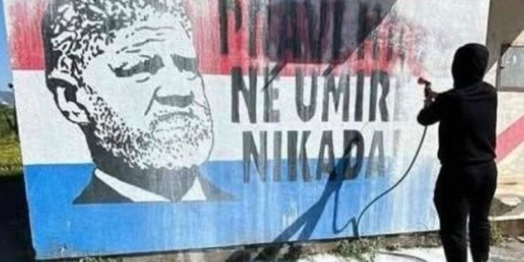 Prebojali Praljkov mural, mještani ga odmah vratili: ‘Nema šanse da vam to dopustimo’