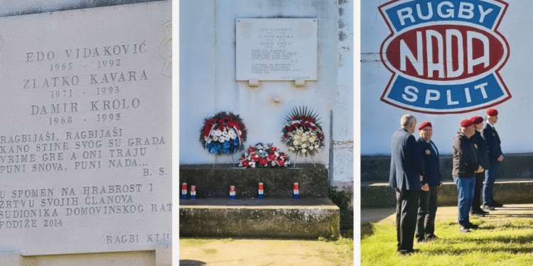 Pred nama je vikend pun emocija. Umjesto ragbija izabrali su rat: Split otkriva mural herojima koji su dali živote za Hrvatsku