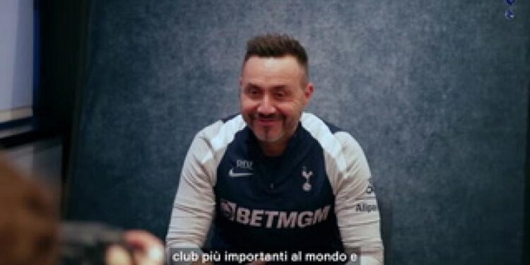 Roberto De Zerbi novi menadžer Tottenhama: prvi intervju sa Spursima