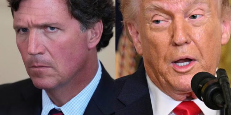 Sin Tuckera Carlsona napušta tim JD Vancea usred sve veće svađe njegova oca s Trumpom, kaže izvješće