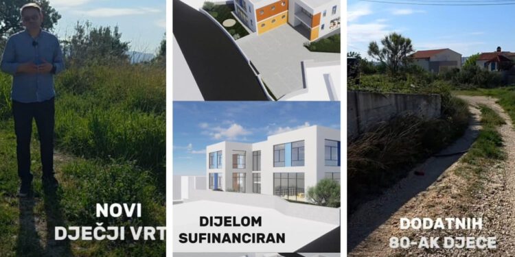 Solin gradi novi vrtić na Bunjama: “Ulaganje u djecu i mlade je prioritet”
